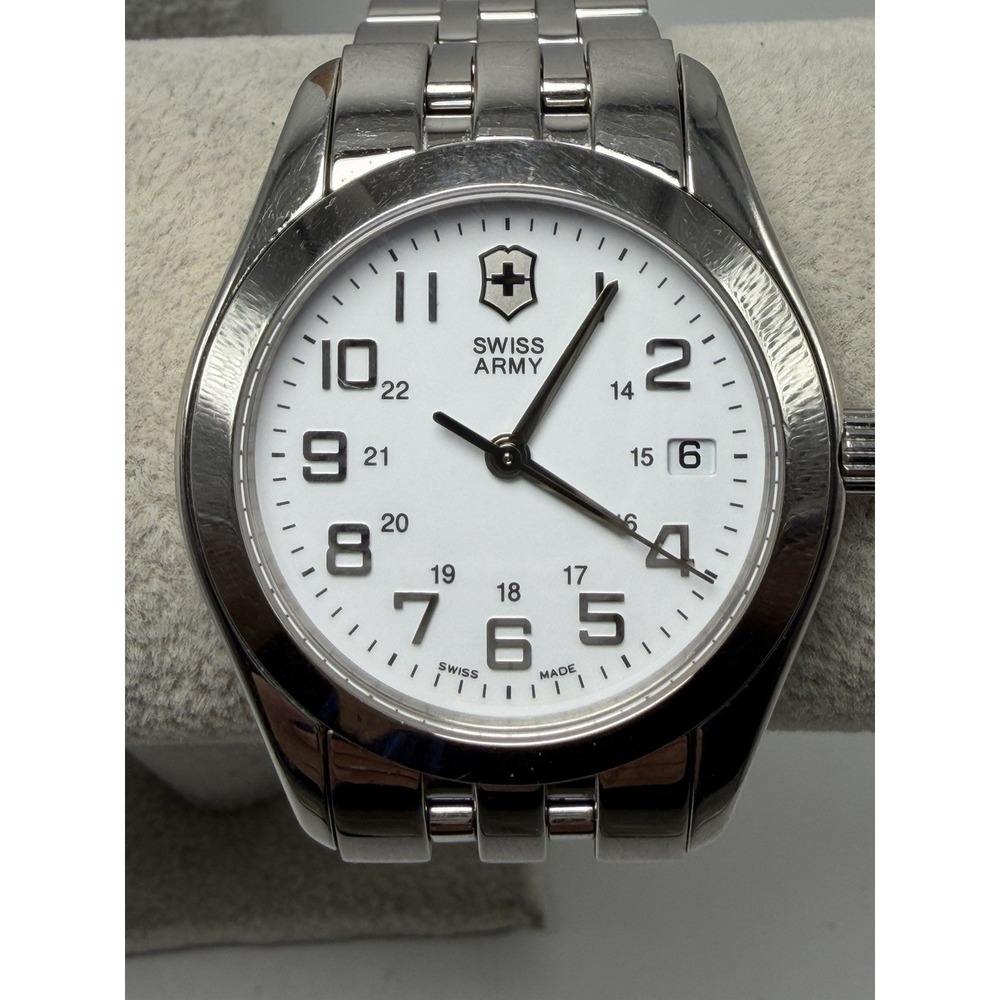 Victorinox Swiss Army 24659 New Battery Alliance Mens Watch 38MM 5.75" Swiss